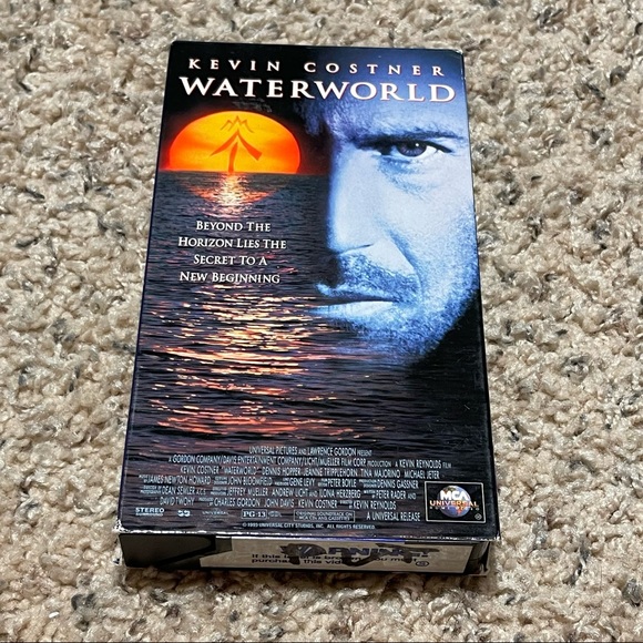 Media Waterworld Vhs 1996 From Blockbuster Poshmark